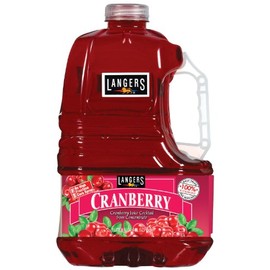 Langers Juice Cocktail, Cranberry, 101.4 Fl Oz (Pack of 4)