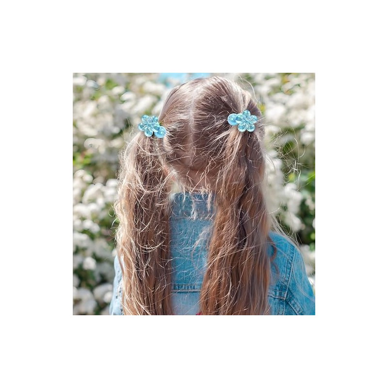 12 Gomas para El Pelo con Bolitas para Niñas Pequeñas,
