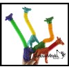 Not Specified Set of 4 Cute Giraffe Neck Pull and