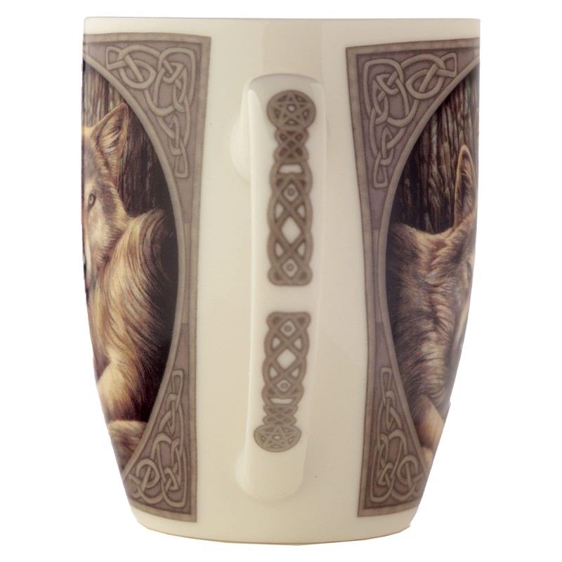 Puckator Lisa Parker Wolf Tasse aus Porzellan