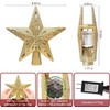 Christmas Tree Topper Star Lighted with 6 Projection Modes Projector