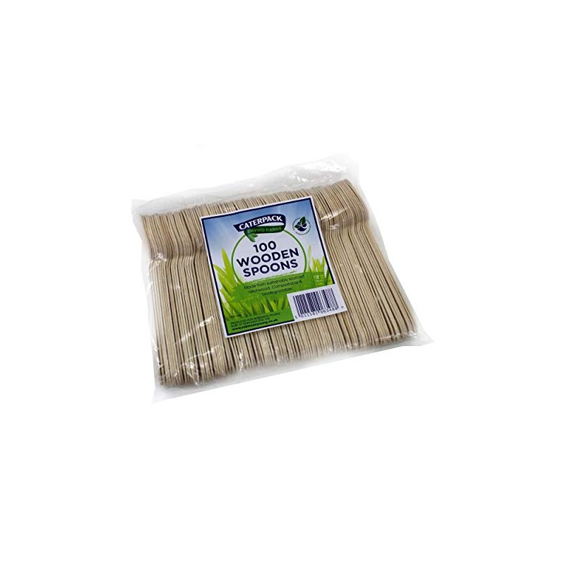 Caterpack Enviro Wooden Spoons