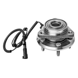 SYFTLLSJY Front Wheel Bearing & Hub 5Lug We61125 for Dodge for Nitro 3.7L/4.0L 2007-2011,for Jeep for Liberty 3.7L 2008-2012 5 Bolt-Lugs Cable-ABS Sensor 32-Number of Splines 720-0013 BR930697