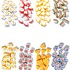 Ipotkitt 200 Pcs 8 Styles Colourful Handmade Polymer Clay Food