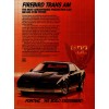 1984 Pontiac Firebird Metal Sign - Firebird Trans-Am Pic: "We Build Excitement."