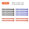 Joyangy 12Pcs Non-Scratch Plastic Scraper Set, Pen-Shaped Carbon Fiber Cleaning