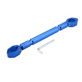 Motorcycle Balance Bar, Motorcycle Accessories Cross Bar Balance Handlebar Aluminum Alloy (Blue)