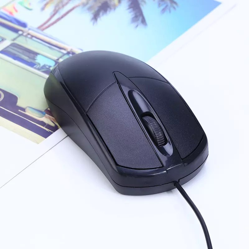 USB 2.0 Optical Wired Scroll Wheel Mouse PC Laptop Notebook