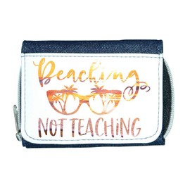 Beaching not Teaching Summer Holidays Statement [FSV21] Ladies Purse