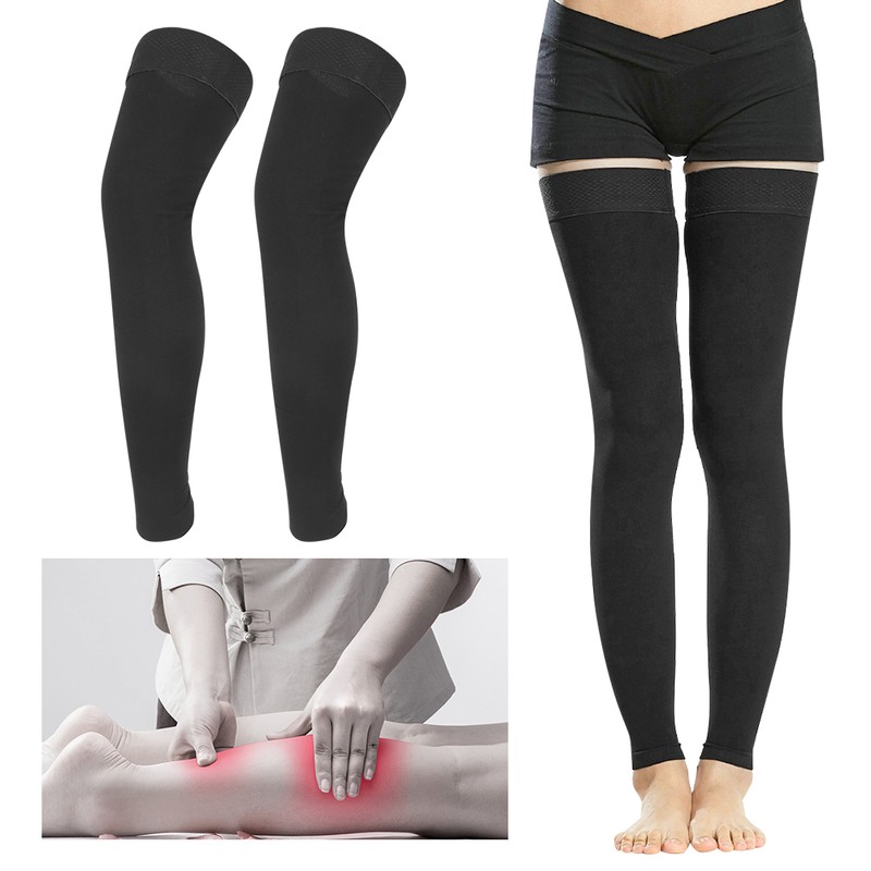 Elasticity Vein Thrombus Leg Slimming Compression Socks Sleeve Prevent Edema