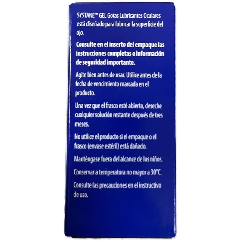 Systane Gel Gotas 10ml, Pack of 1