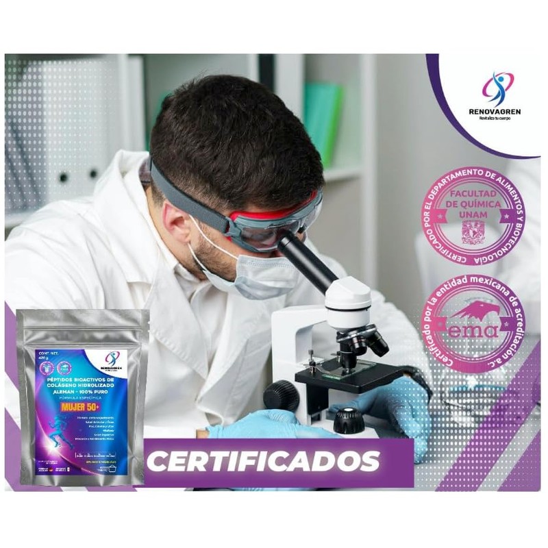 Péptidos Bioactivos Colágeno Hidrolizado Mujer Años 800 Gramos Fórmula Alemana