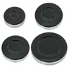 SPARES2GO (Non Universal) Gas Burner Crown and Flame Cap Kit