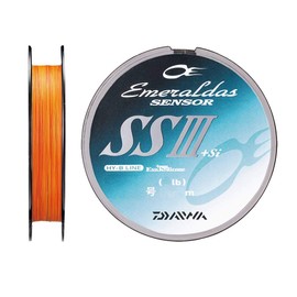 Daiwa Fluoro Line Emeraldas SS3+Si No. 0.6, 656.2 ft (200 m), Orange (with Color Marking)