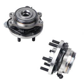 KUSATEC 515065 Front Wheel Bearing Hub Assembly 2-Pack for Nissan Frontier 2005-2017 Pathfinder 2005-2012 Xterra 2005-2015 Suzuki Equator 2009-2012, 6 Lug Bolts w/ABS
