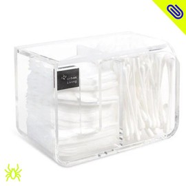 INSAVII [INSAVII] 화장솜케이스 면봉 기름종이 뷰티미니박스 INSAVII Makeup Cotton Case Q-Tip Oil Blotting Paper Beauty Mini Box