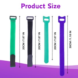 RC 1/24 1/16 RC SCX24 Battery Strap, Lipo Li-ion Battery Straps,Non-Slip Reusable Fastening Cord Straps for RC Drone Boat Car with Adjustable Cinch Straps(2 Style,4Pcs)