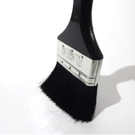 Hake City Duster Brush 356 Raster Blended Hair (Black Pig Hair, Black Horse Hair, Nylon Hair), 3 Inches (75 mm) 1 Piece