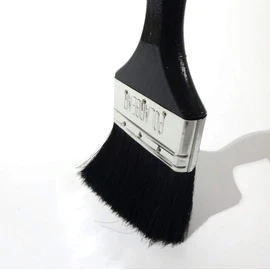 Hake City Duster Brush 356 Raster Blended Hair (Black Pig Hair, Black Horse Hair, Nylon Hair), 3 Inches (75 mm) 1 Piece
