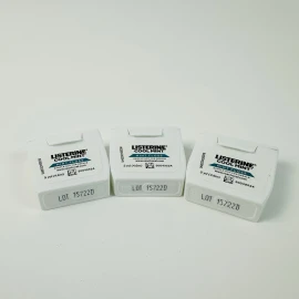 Johnson & Johnson 3 Listerine Reach Gentle Gum Care Cool Mint Mint Floss 5yd Sample