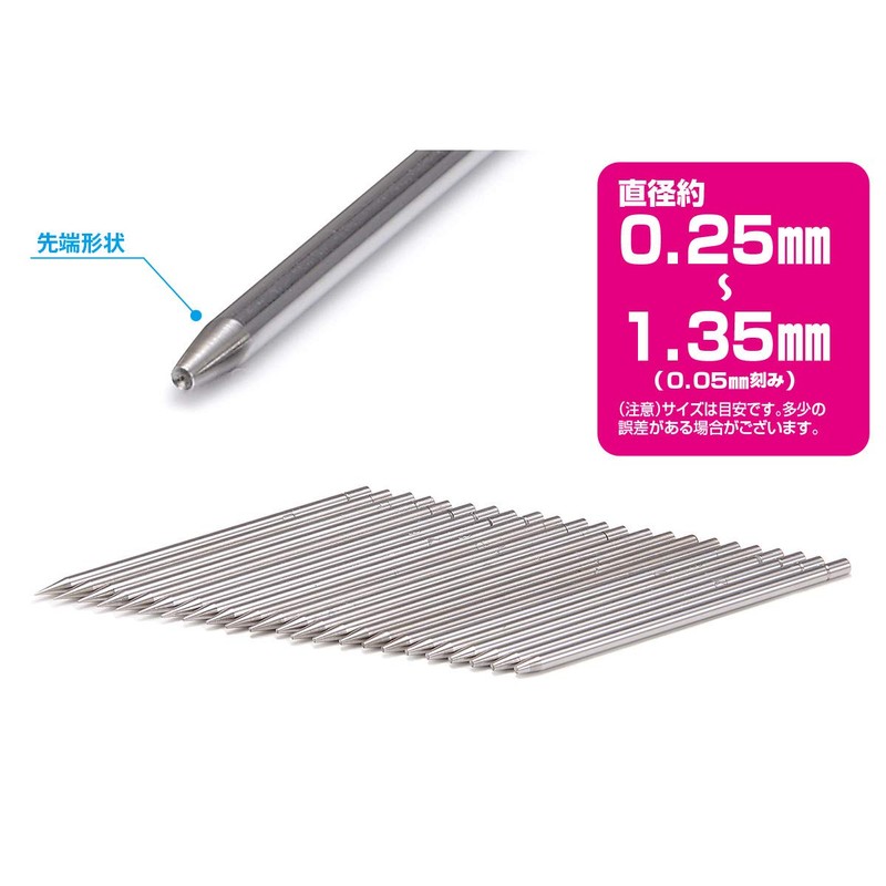 Wave Hobby Tool Series HG Micro Rivet Punch (Set of