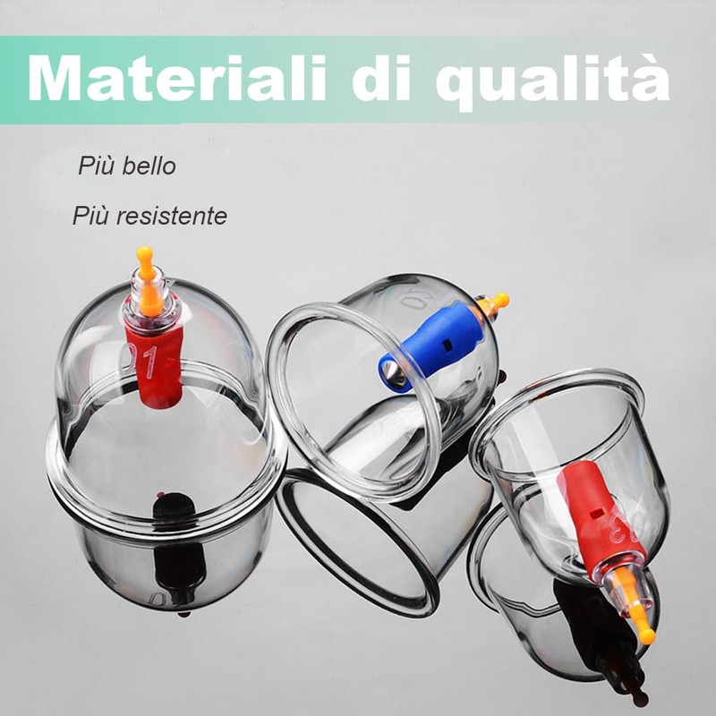 Cupping Therapy Set, 14 Cup Professional Cupping Set with Pump,