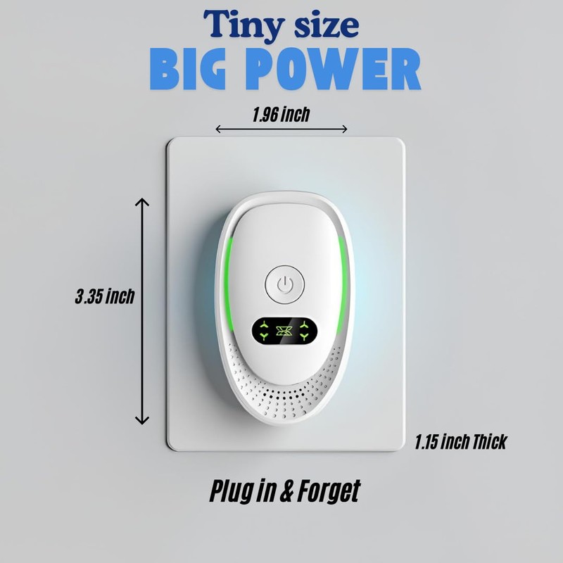 Smart Air Ionizer 4-Pack for Home with Night Light |
