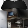 Juexica Foldable Office Cubicle and Desk Shade, Portable Light Shade,