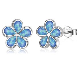 Stocking Stuffers Holiday Outfits for Women 2024 Flower Earrings Women Rhinestone Flower Earrings Zircon Foral Dangle Earrings Boho Flower Stud Earrings Summer Jewelry Gifts