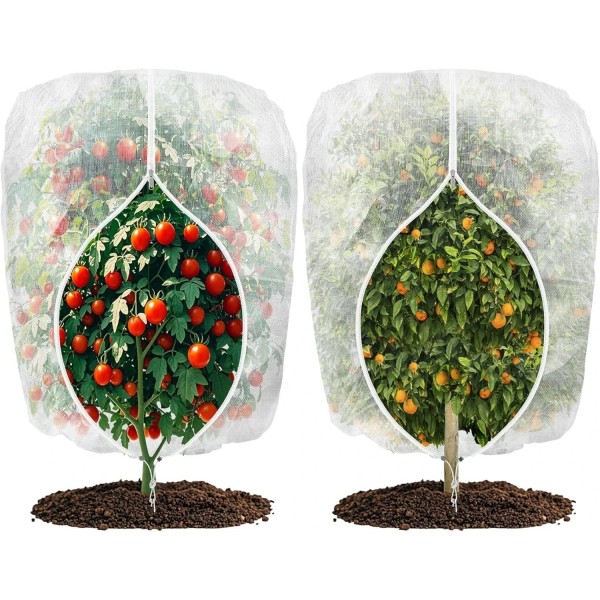 Unbranded Large Bird Netting for Garden Blueberry Bushes, 2 Pack