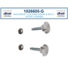 Replacement Parts for Drive Nitro Rollator, 10266 (5.Gray Backrest Knob