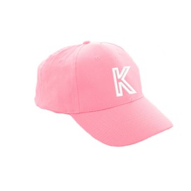 MFAZ Morefaz Ltd Baseball Cap Pink Boy Girl Children A-Z Letter Summer Sun Hat Protection Child Kids Hat Sport (K)