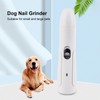 Dog Nail Grinder USB Charging Electric Dog Nail Trimmer with