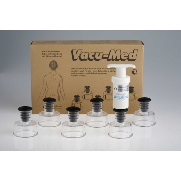 Vacu Cupping Set Anti Pain Relief Pack