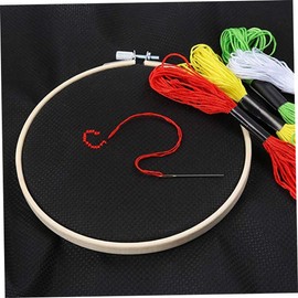 NOLITOY 4pcs Cross- Embroidered Fabric Black Needlework Cloth for Handmade Projects Cotton Material for Creating Beautiful Artworks