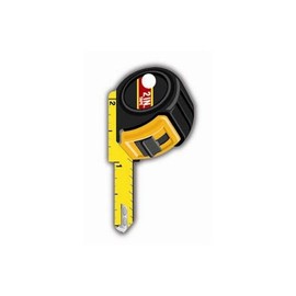 Lucky Line Key Shapes, Tape Measure, House Key Blank, KW1/11, 1 Key (B126K)