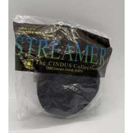 Undisclosed Crepe Paper Royal Black Party Streamers 81ft
