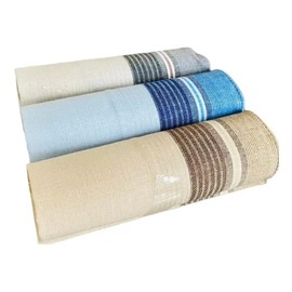 Elegante Pañuelo Algodón Tejido Caballero colores claros (3Pack)