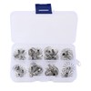 FOLANDO 35 pcs Squid Jig Hooks, Umbrella Shaped Hooks Squid