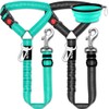 3 Piece Set Dog Seat Belt Retractable Dog Car Seatbelts
