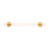 Hickory Hardware 1 Pack Solid Core Kitchen Cabinet Pulls, Luxury