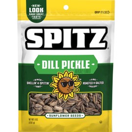 Spitz Sunflower Seeds, Dill Pickle, 6 Ounce (Pack of 9)