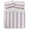 Cozy Line Home Fashions Josie Ivory Taro Bold Striped 100%