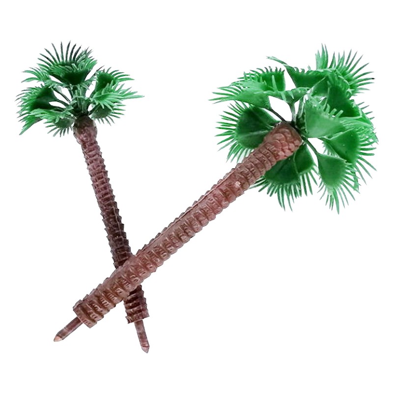 NA Woohome Pack of 44 Model Making Trees, Miniature Palm