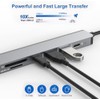 JESWO 7 en 1 HUB USB C para MacBook ProAirNeo,