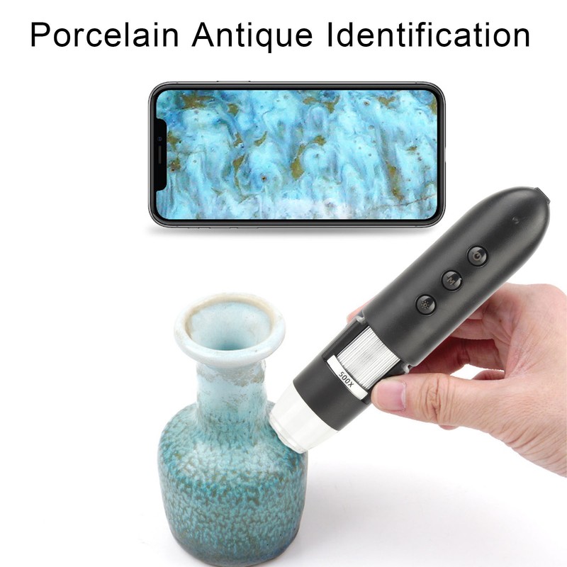 WIFI 500X Scalp Detector Skin Hair Diagnosis Analyzing High Definition