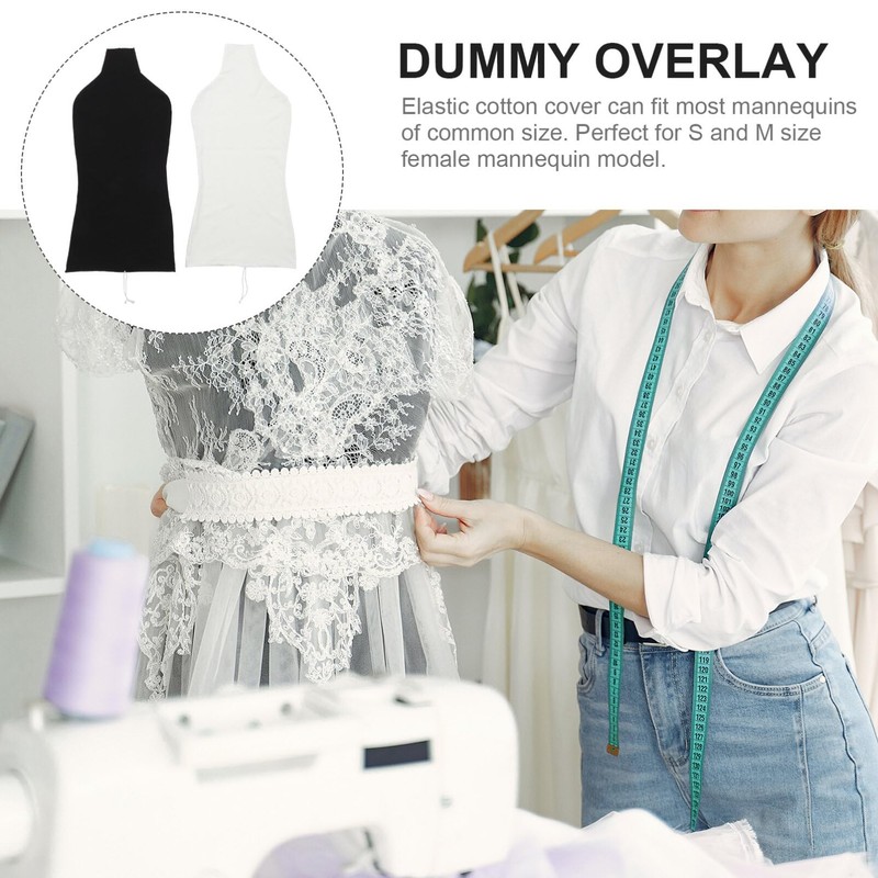 iplusmile Mannequin Fabric Cover Soft Stretchy Manikin Clothing Form Dress