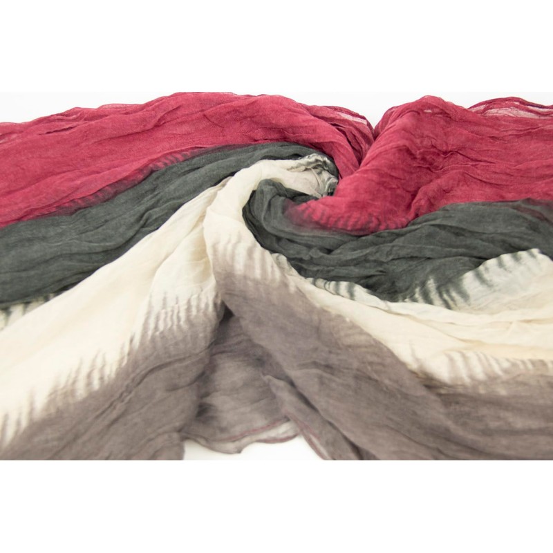 Gloop Women's Scarf Light Long Scarf with Colour Gradient Various