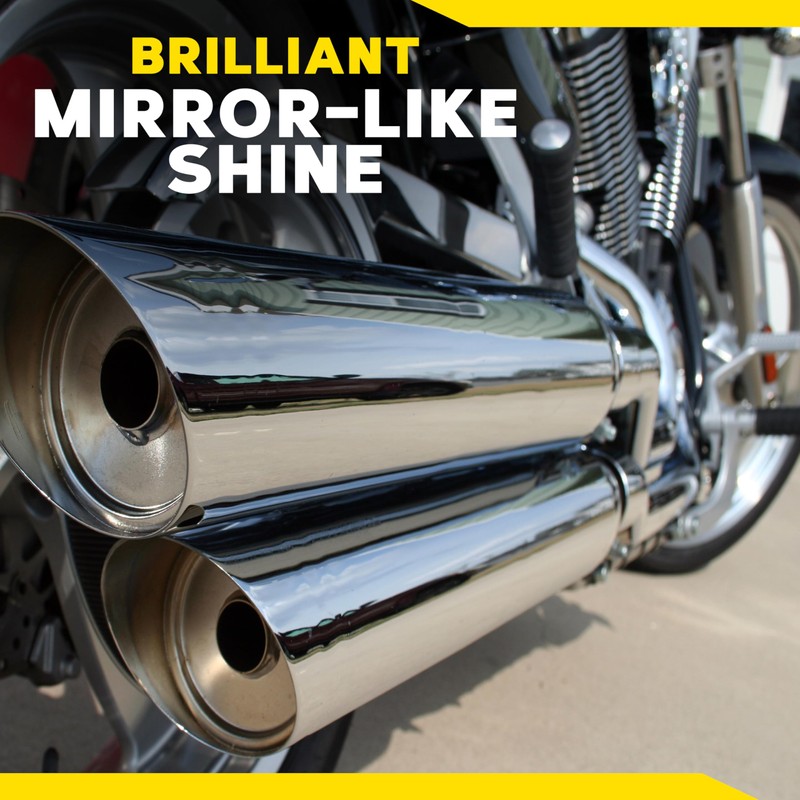 Meguiar's G211606 Metal Polish, Safe for All Uncoated Metals, Removes