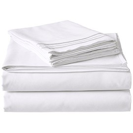 Elegant Comfort 1500 Thread Count Egyptian Quality Wrinkle and Fade Resistant 3-Piece Duvet Cover Set, King/California King, White